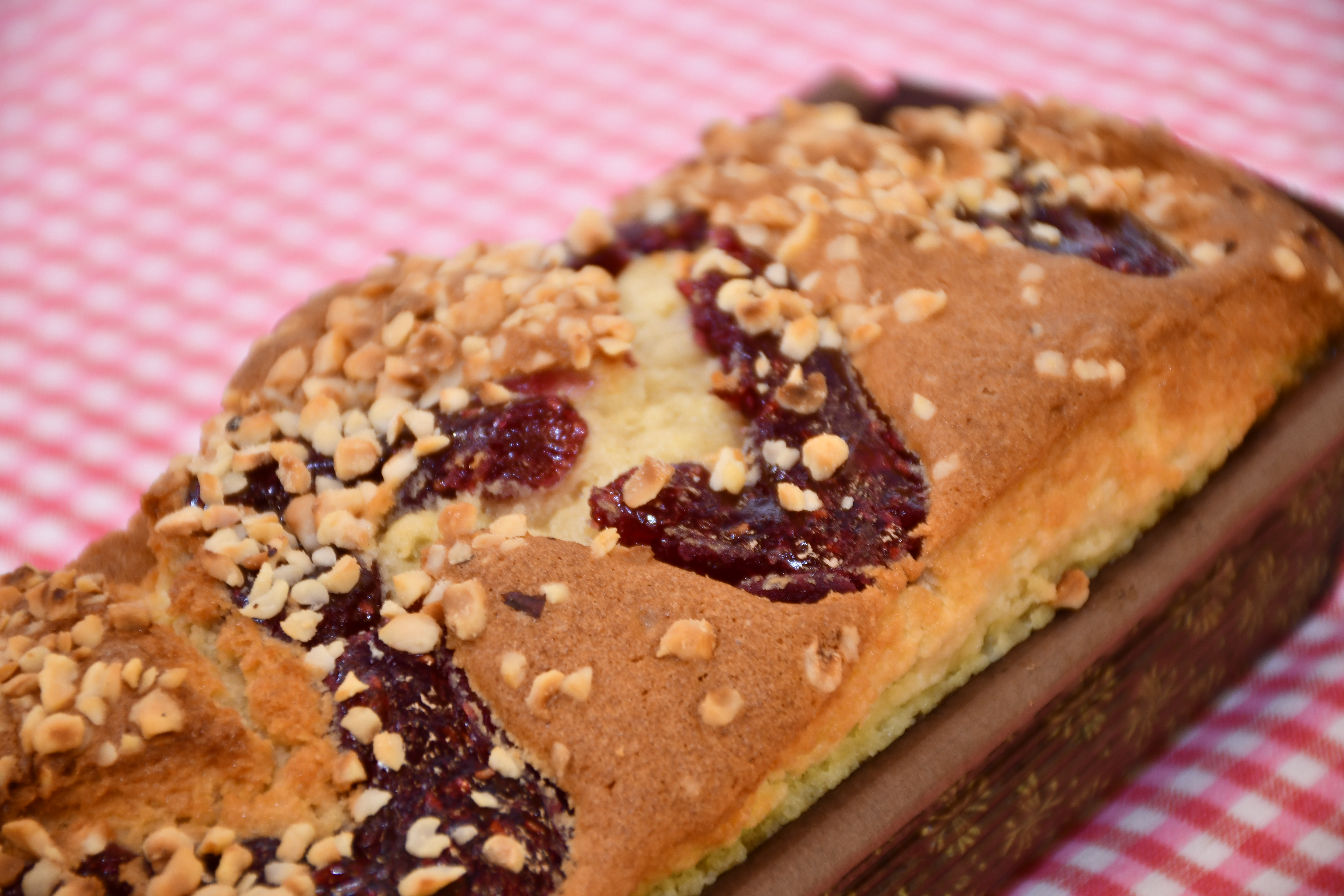 Frambuazlı Baton Kek