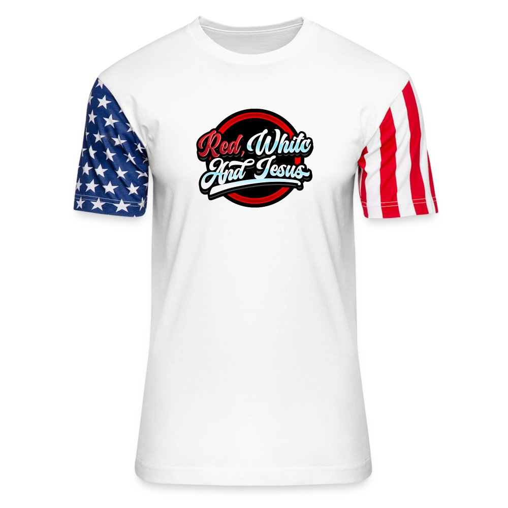 Red White and Jesus Stars & Stripes T-Shirt
