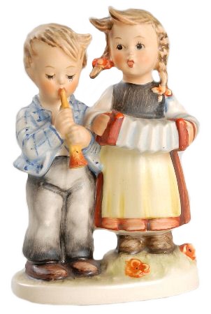 Porcelain Figurine of Children