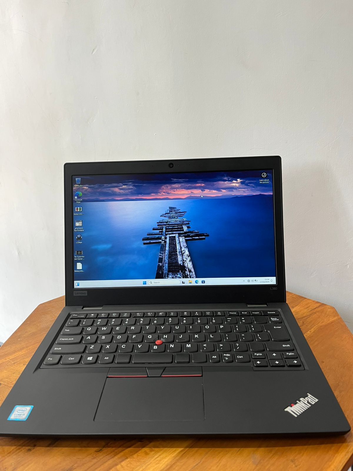 Lenovo Thinkpad L380 Core i5 gen 8 Ram 8gb SSD 256Gb windows 11