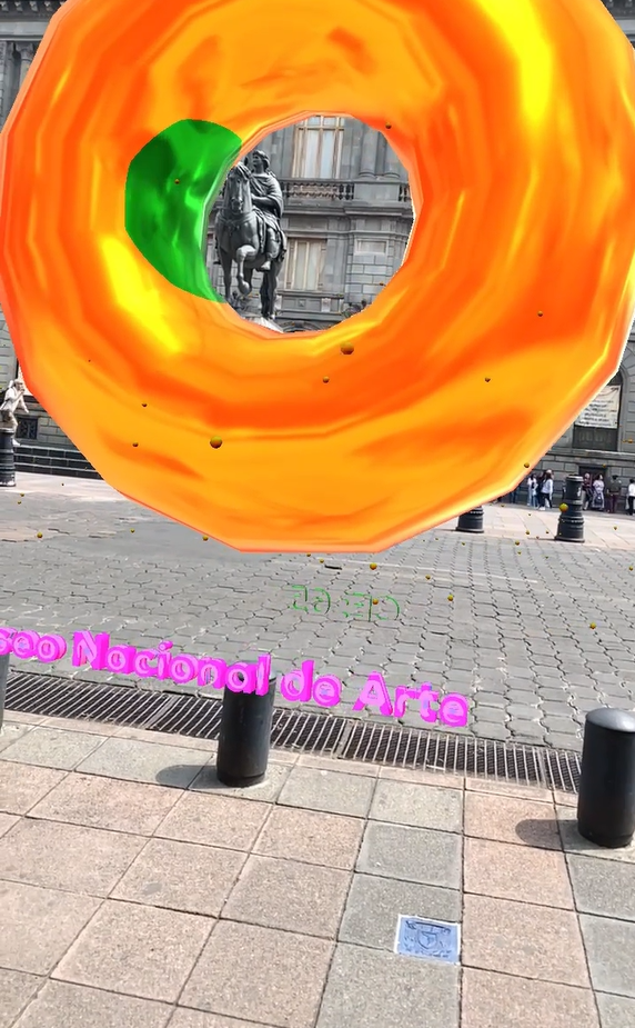Augmented Reality Art Installation