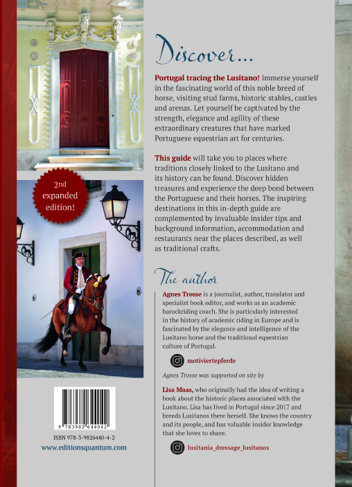 New edition! Tracing the Lusitano: History, Special Places & Hidden Treasures