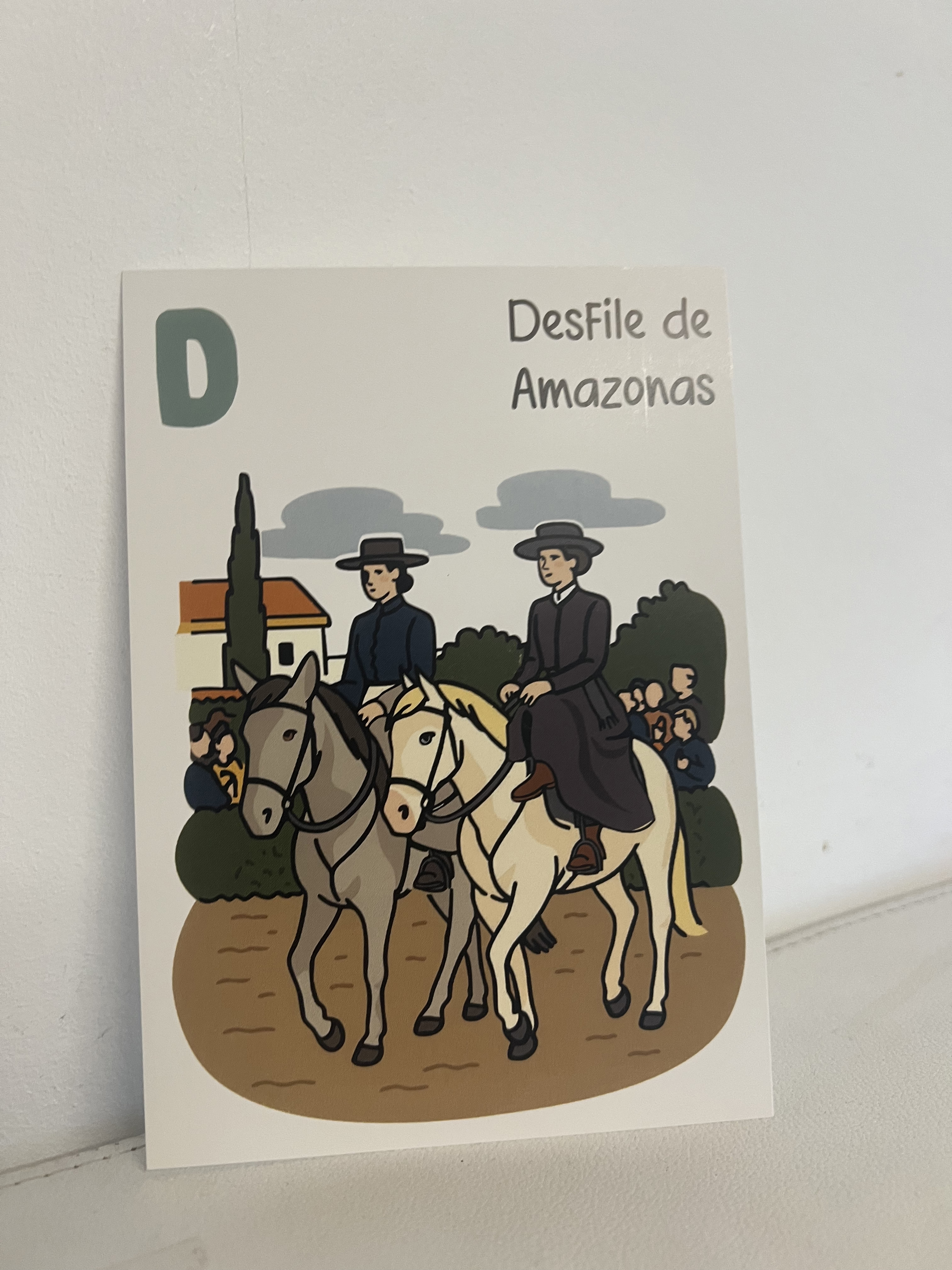 Postkarte | Postcard | Cartão Postal – D Desfile de Amazonas