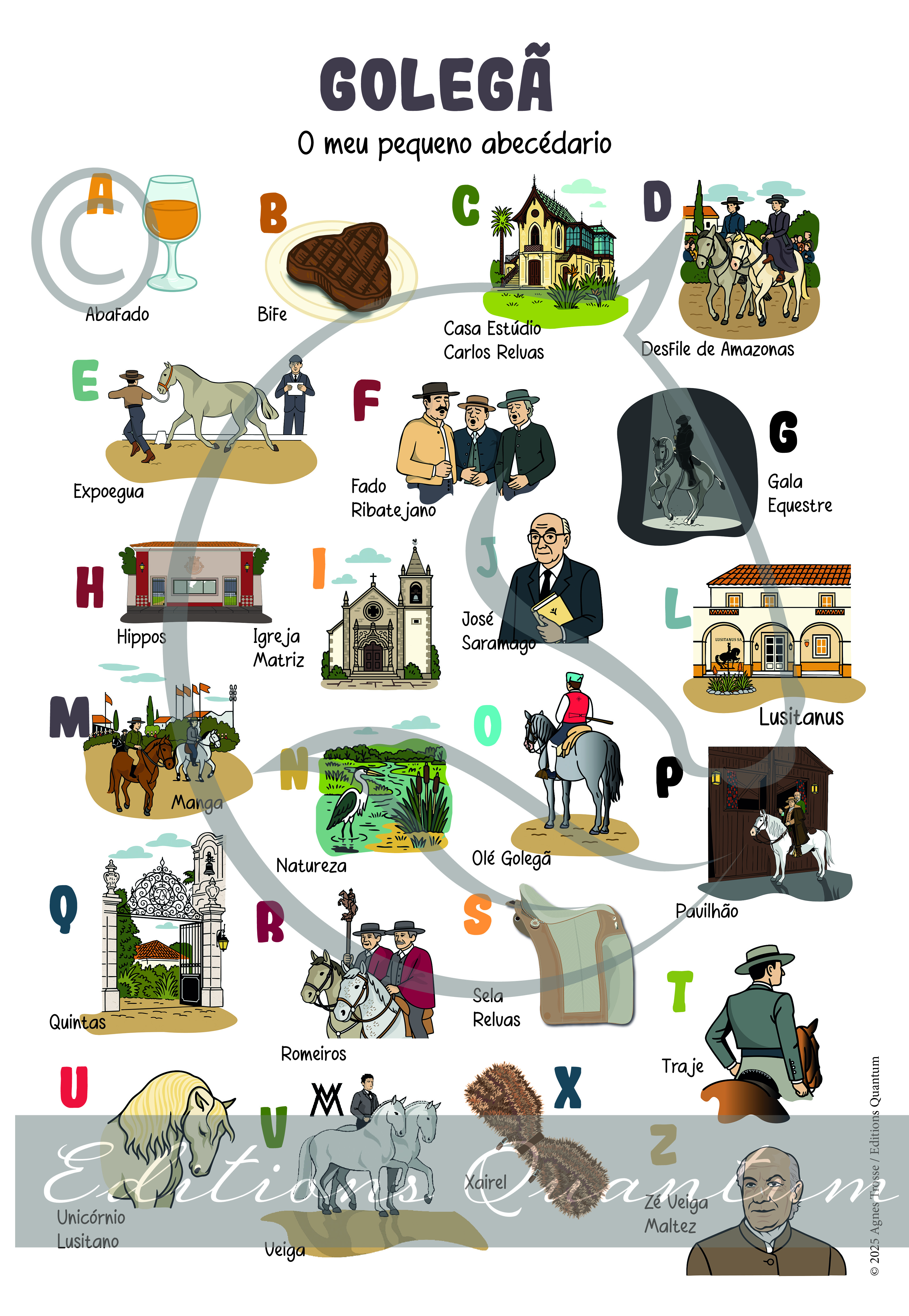 Golegã – ABC Poster