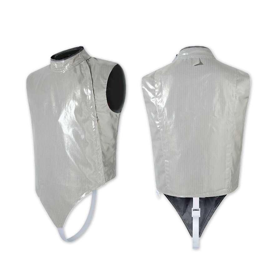 OneUltra Silver Washable Foil Electric Jacket (Lame) - Kids