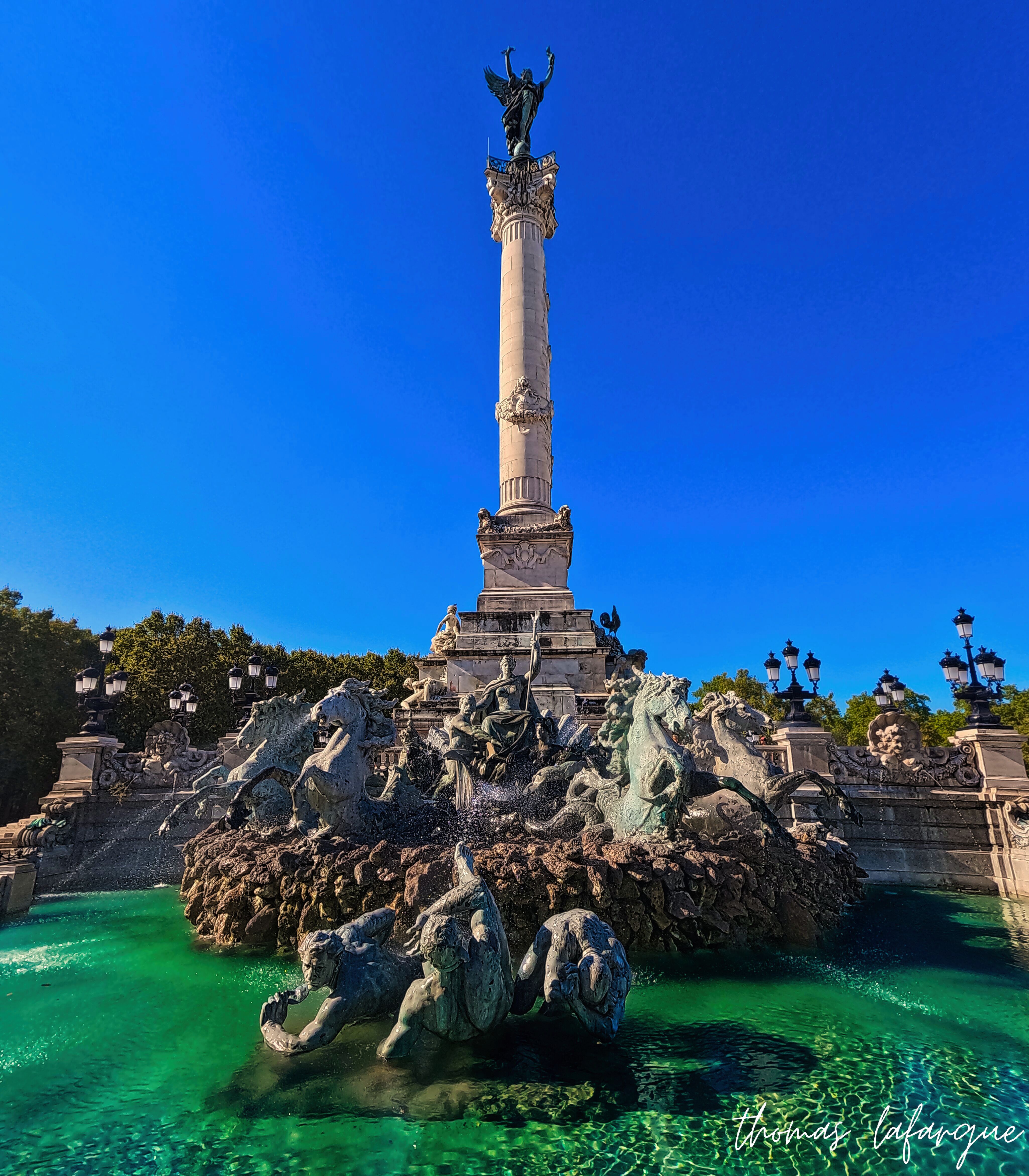 place des quinconces de Bordeaux