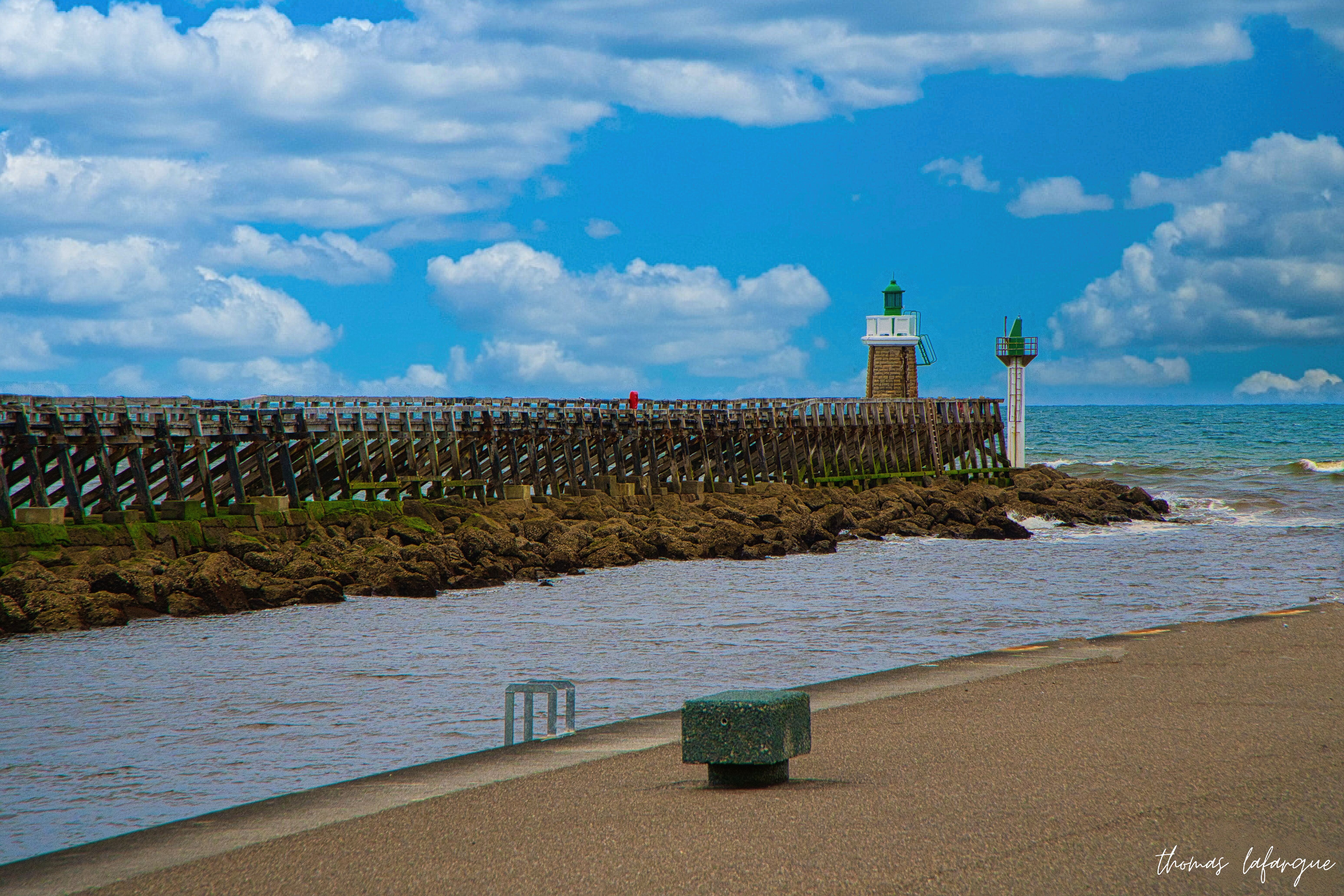 Photo de quai maritime a Hossegor