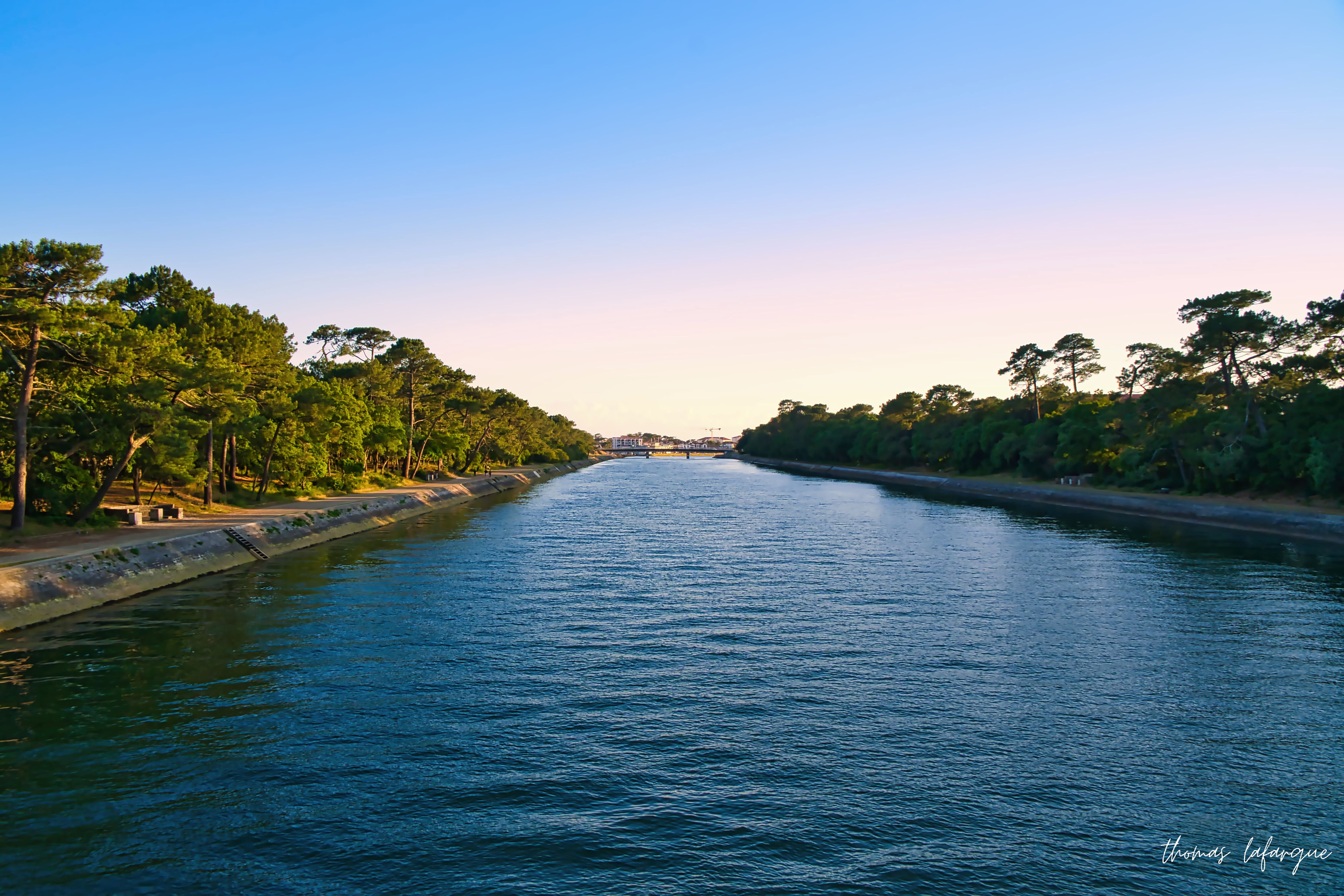 Hossegor et son canal