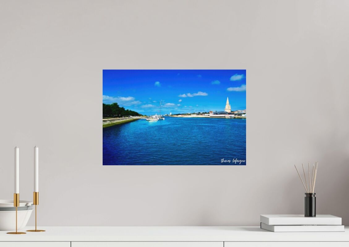 Photographie du port de la Rochelle