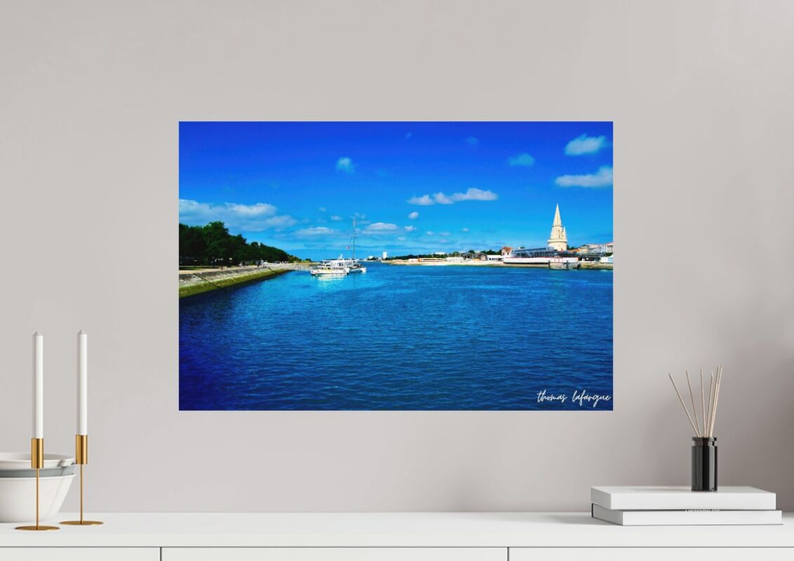 Photographie du port de la Rochelle