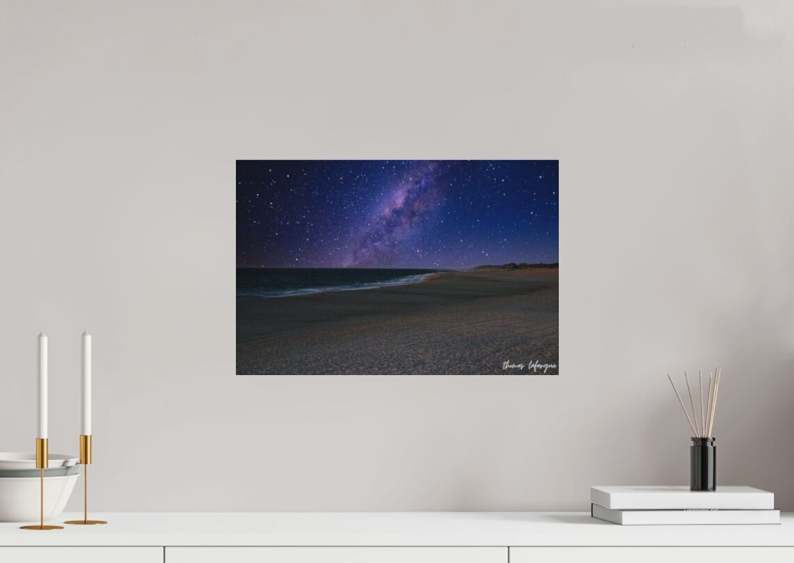 plage de Noirmoutier la nuit  