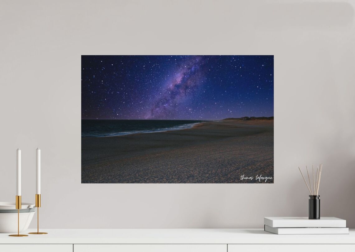 plage de Noirmoutier la nuit  