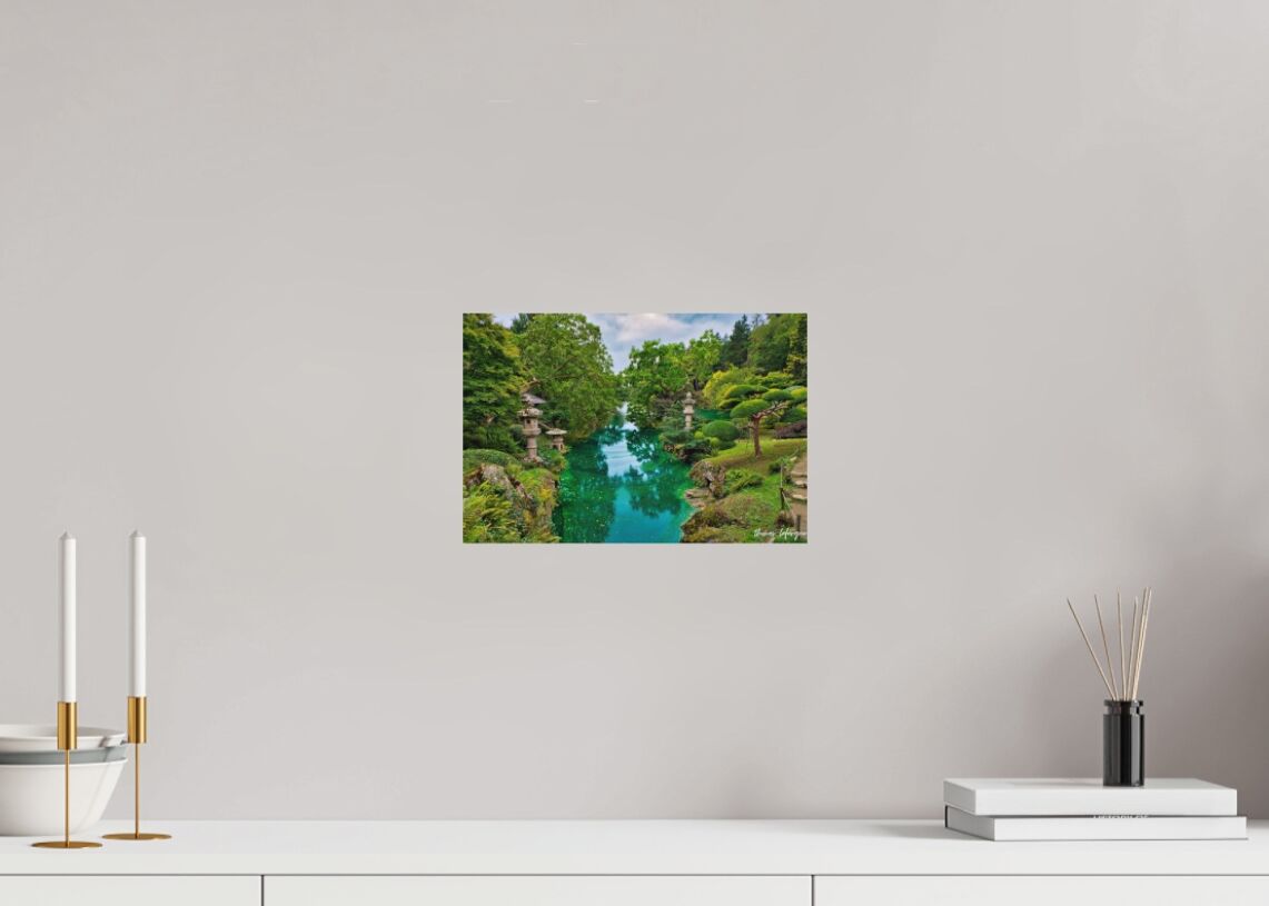 Paysage de jardin japonais