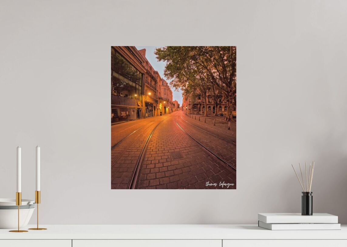 rue nocturne de Bordeaux