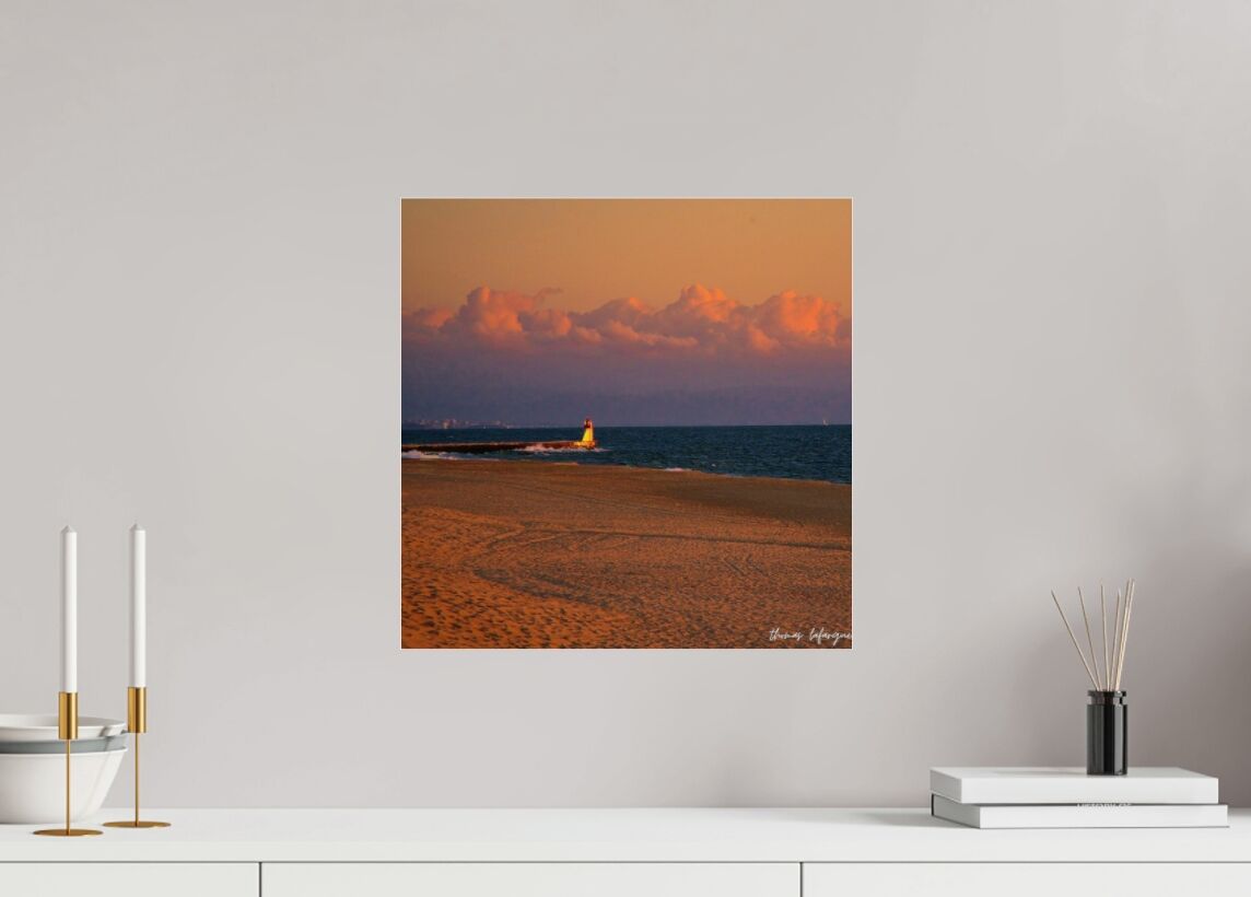 coucher de soleil a Hossegor