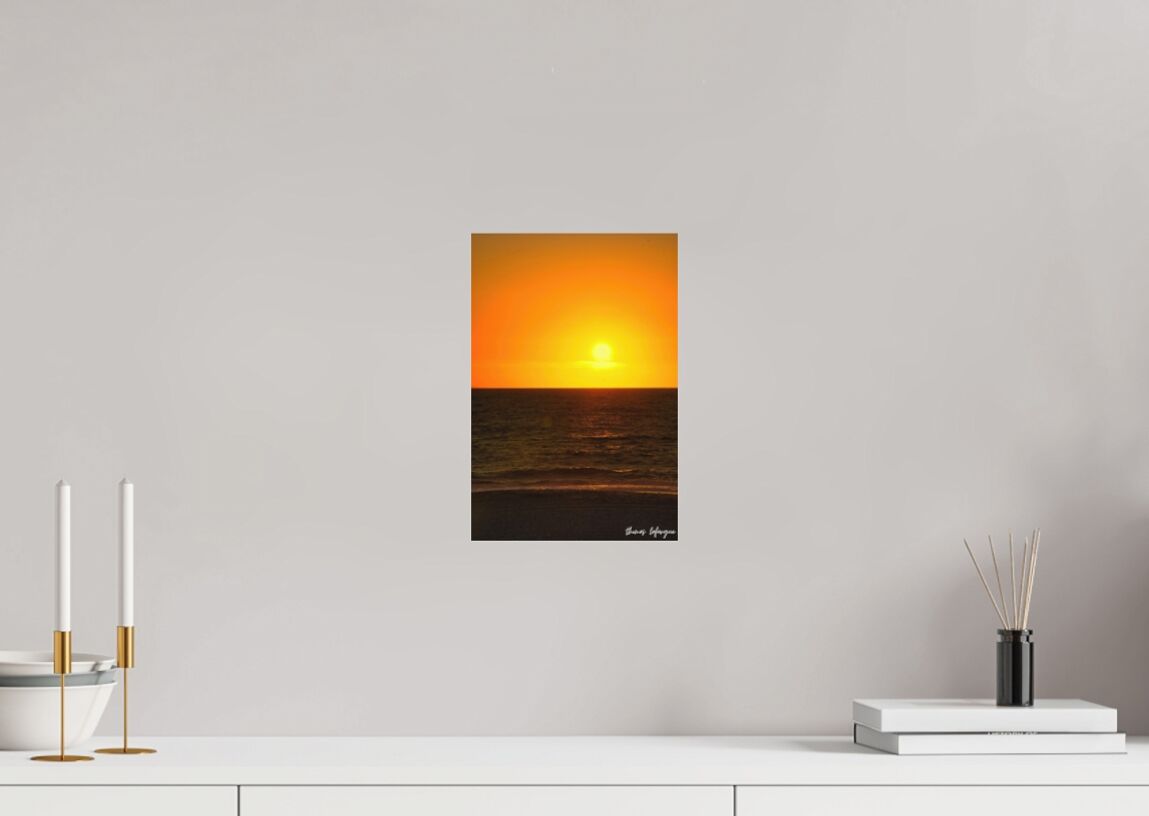 coucher de soleil de Hossegor