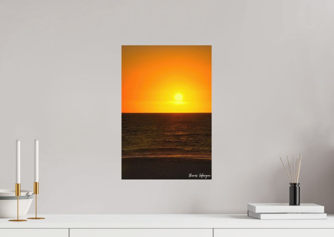 coucher de soleil de Hossegor