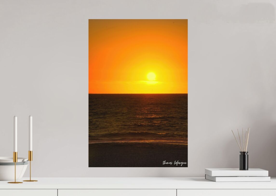 coucher de soleil de Hossegor