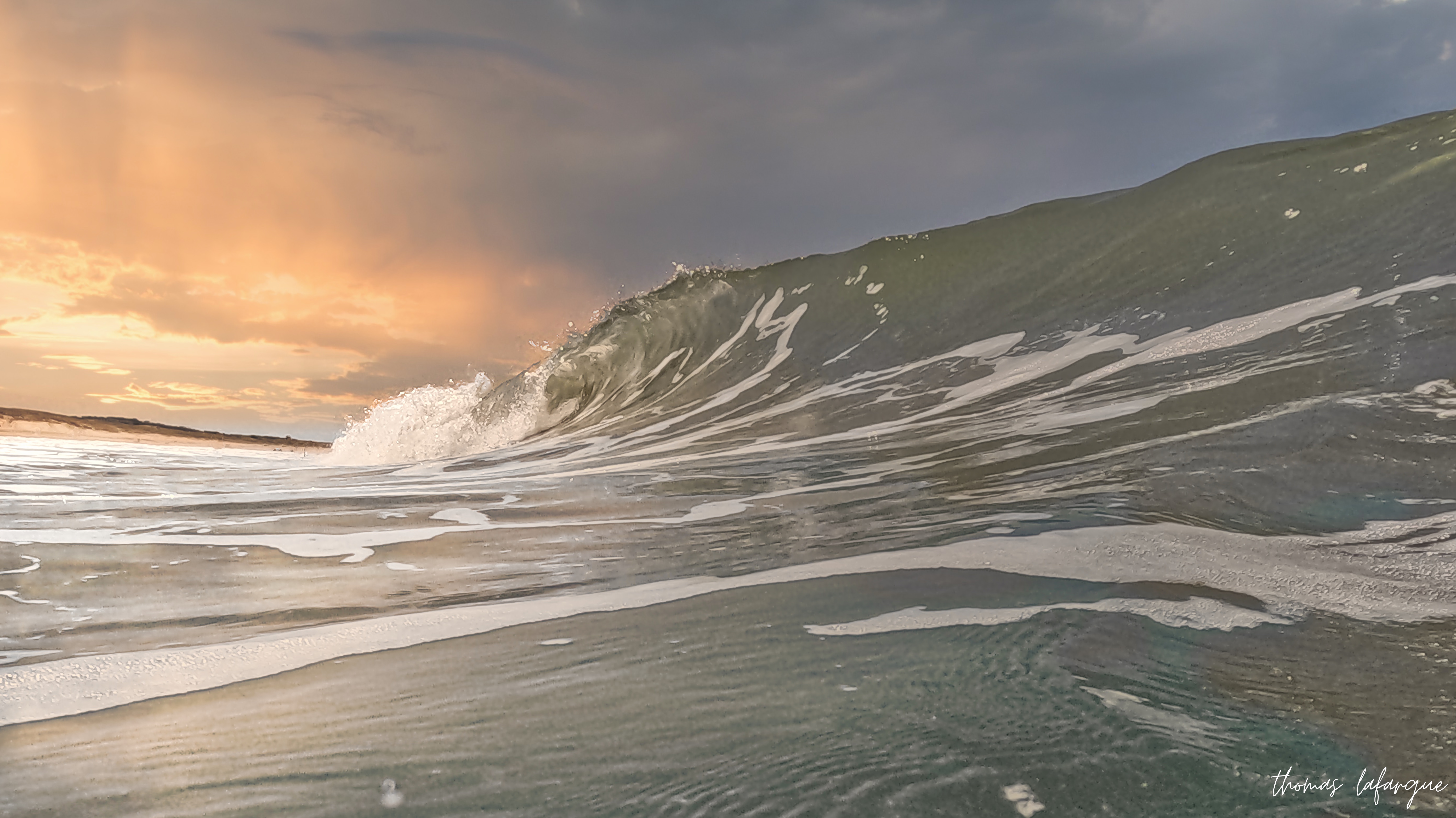 Photographie de vague unique