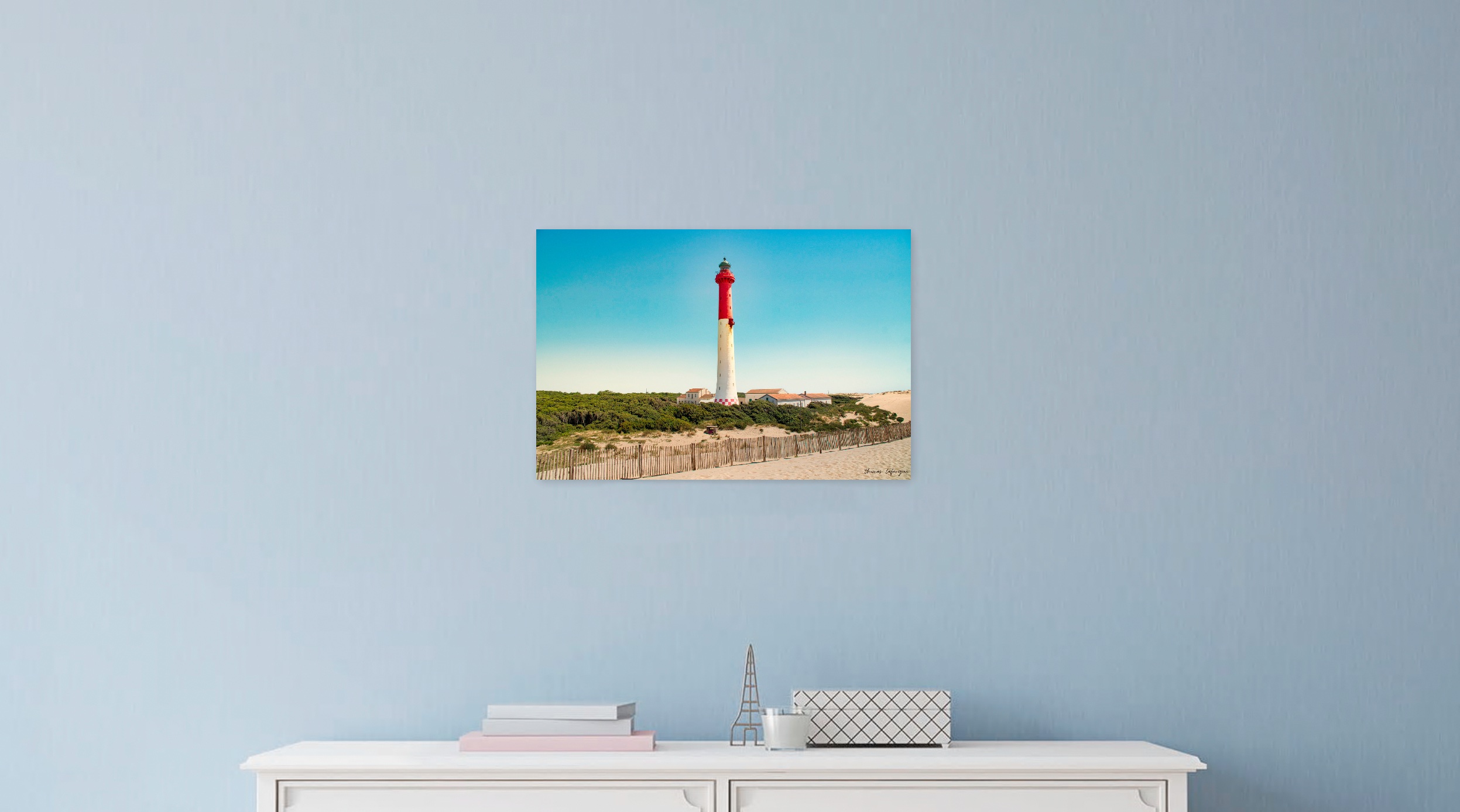 Phare coloré