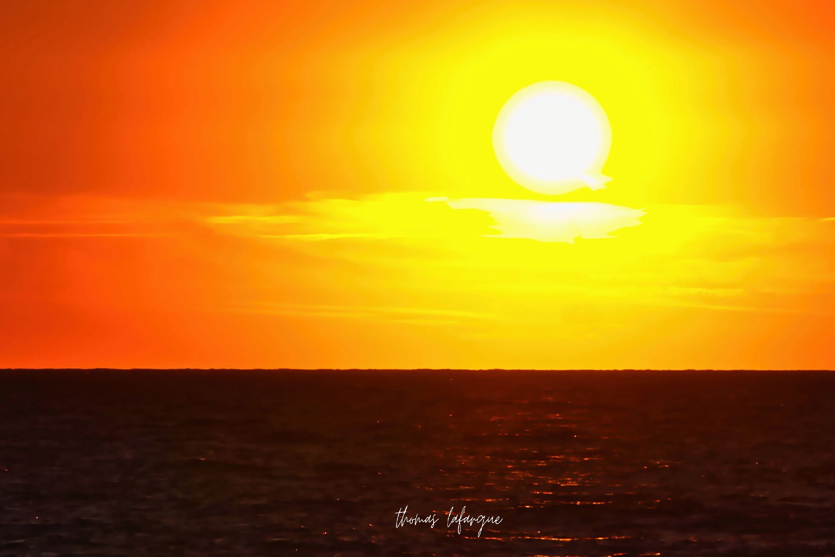 Photo de coucher de soleil