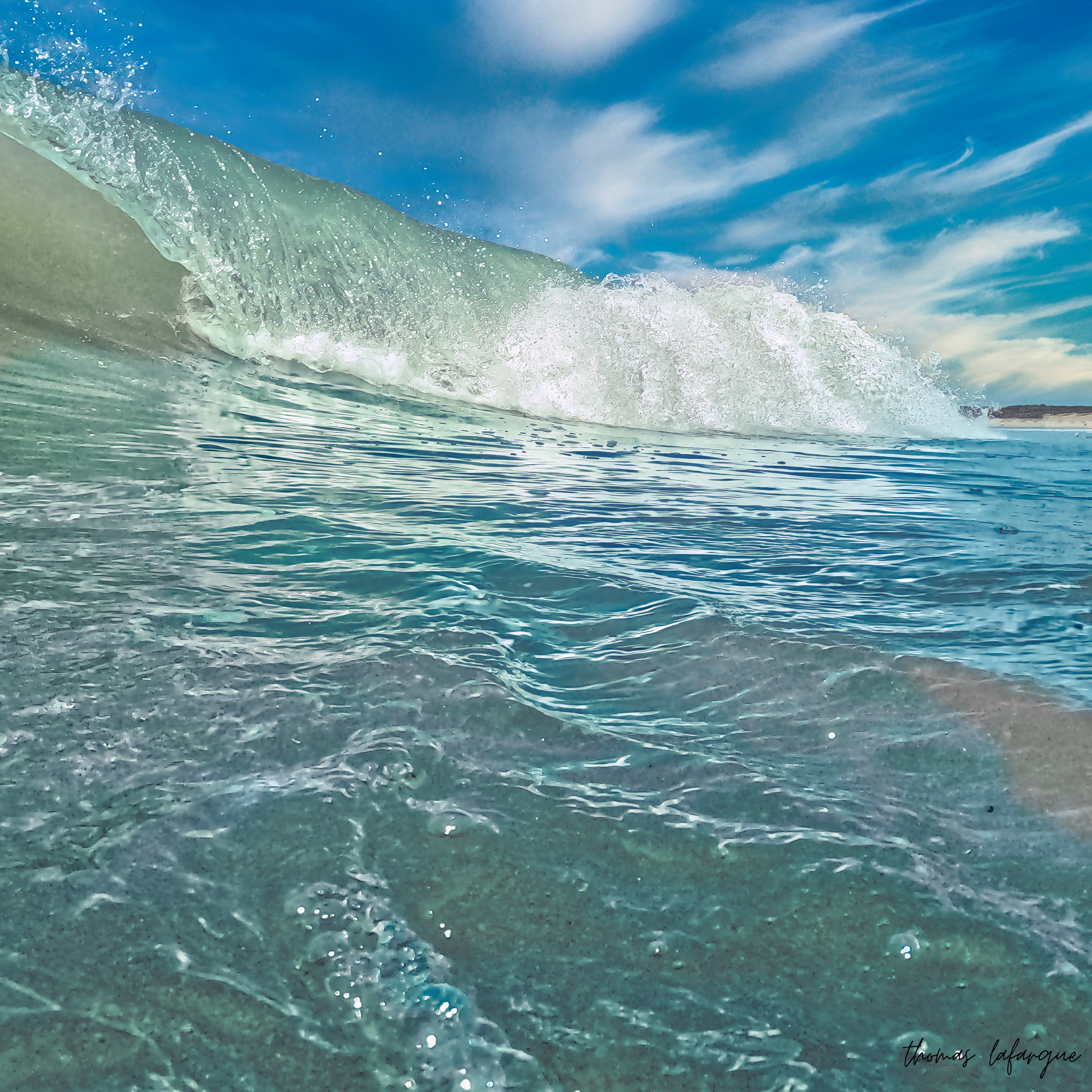Vague océanique