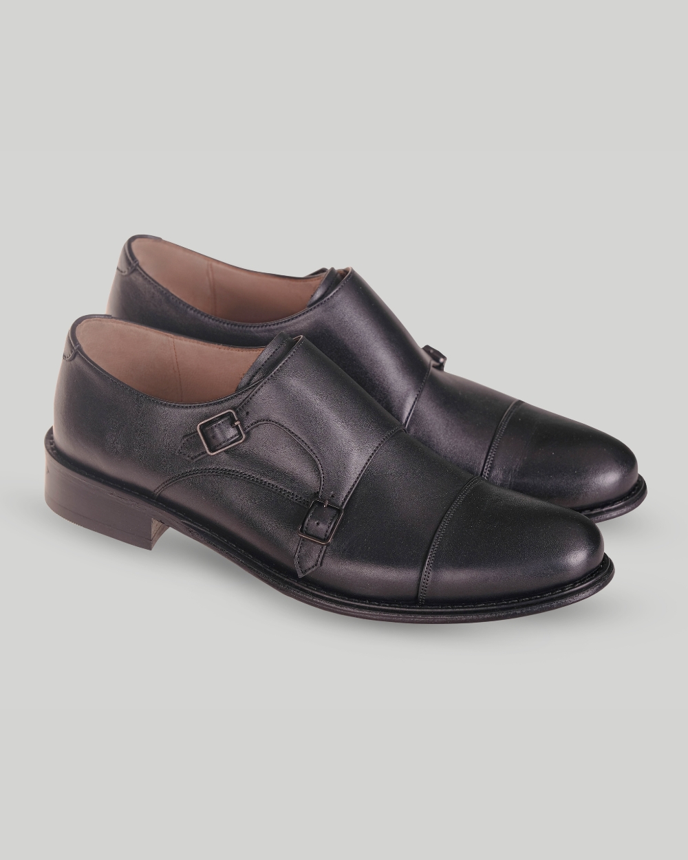 Monk Strap Shoe ( Black )