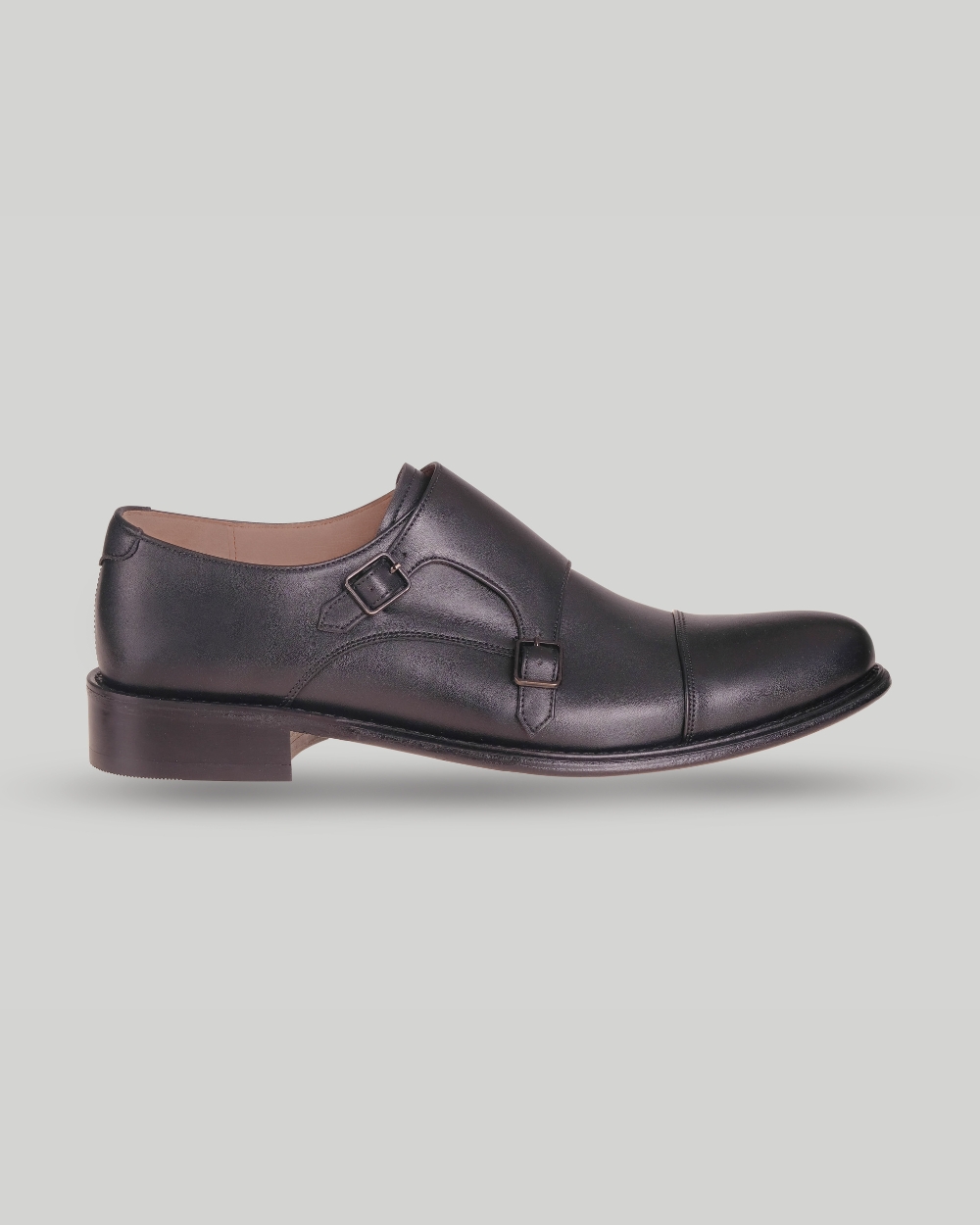 Monk Strap Shoe ( Black )