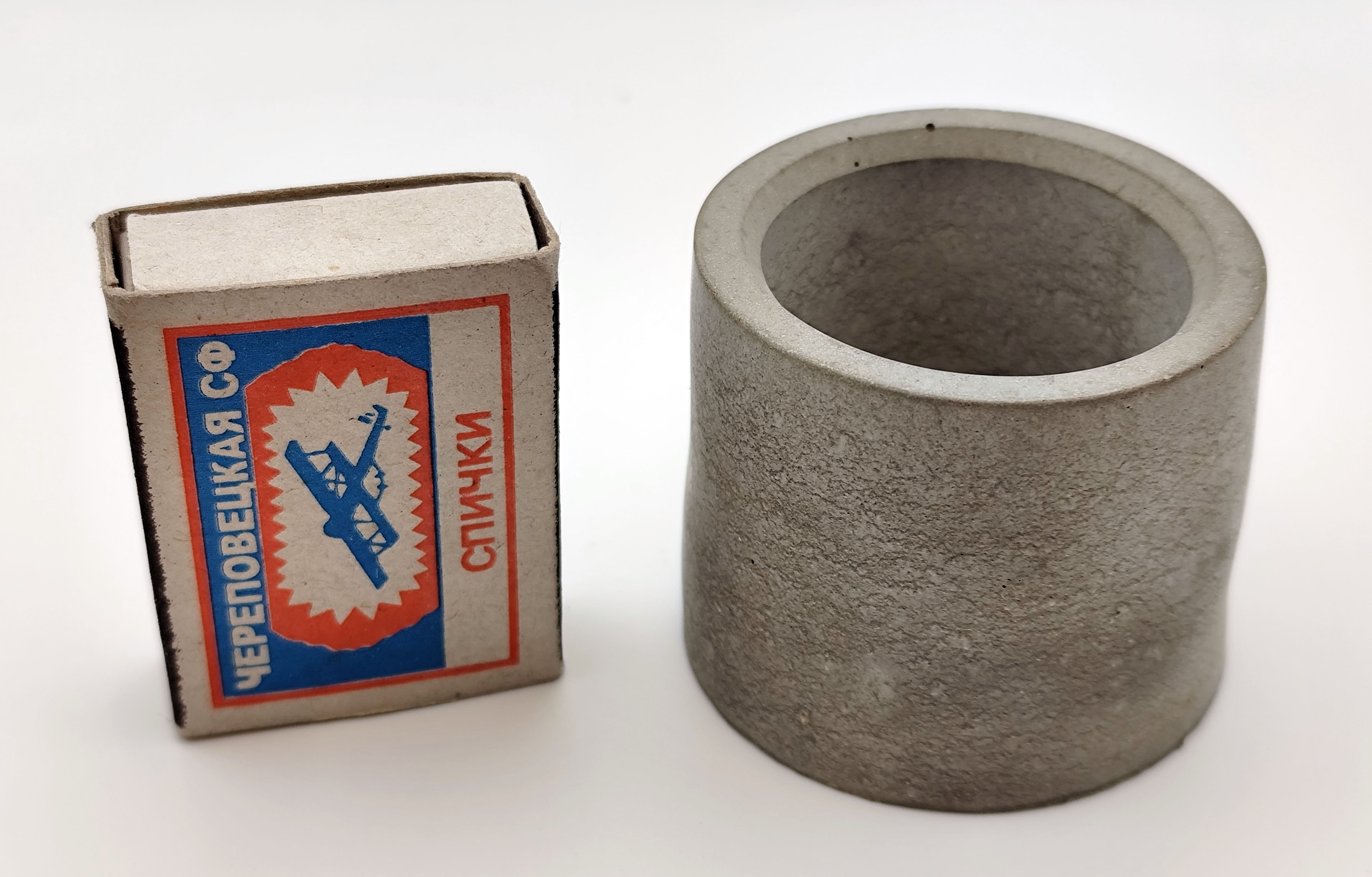 Betoonist tops, minivaas, lillepott, küünlahoidja