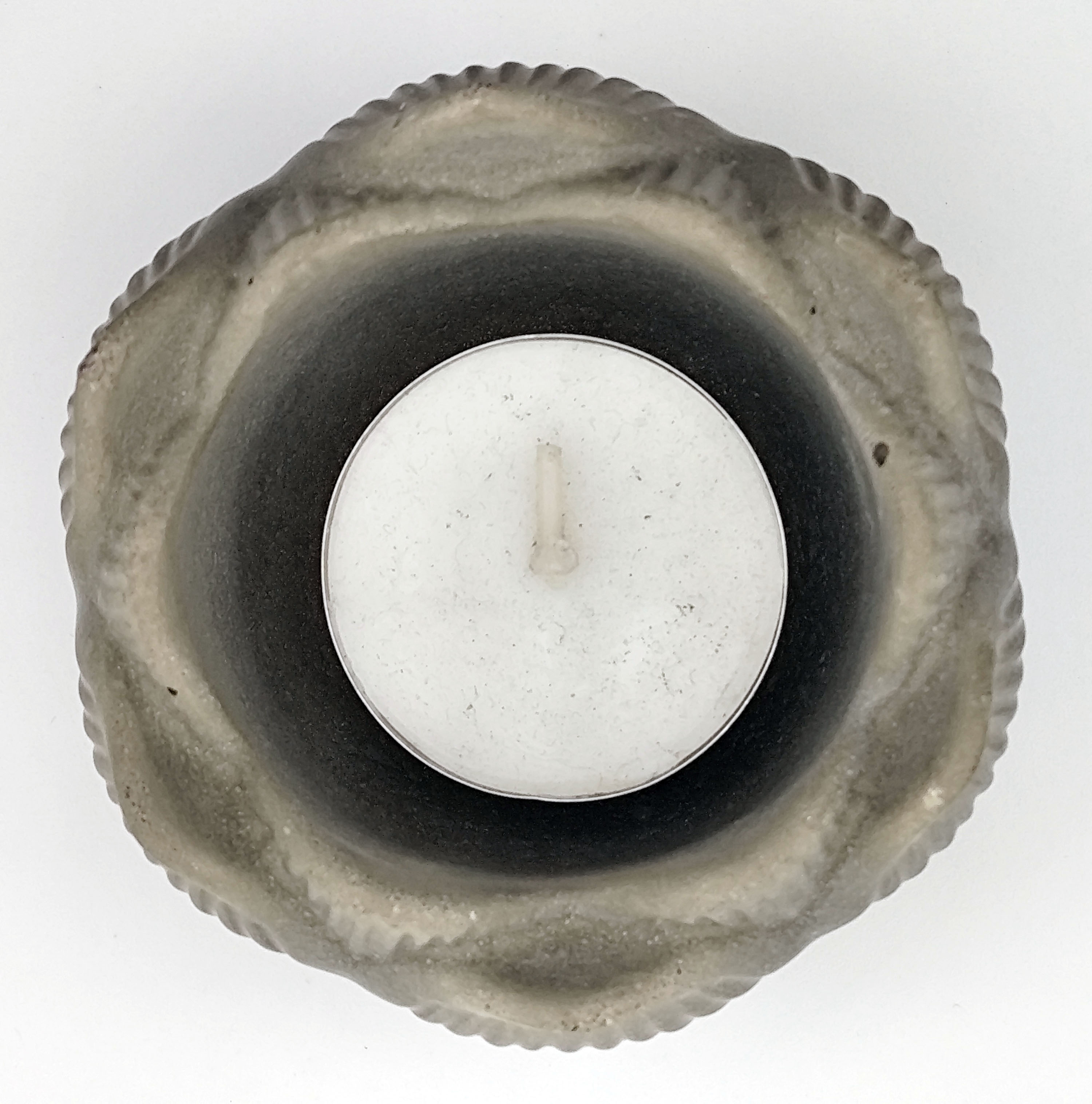 Betoonist minivaas, lillepott, küünlahoidja (õis)