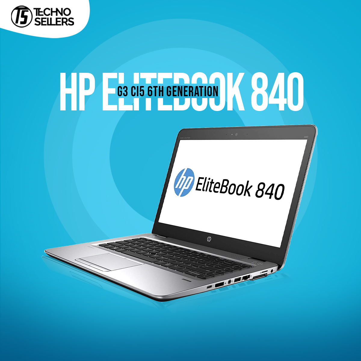 HP Elitebook 840 G3 | I5 6th Gen | 8GB RAM | 256GB SSD 