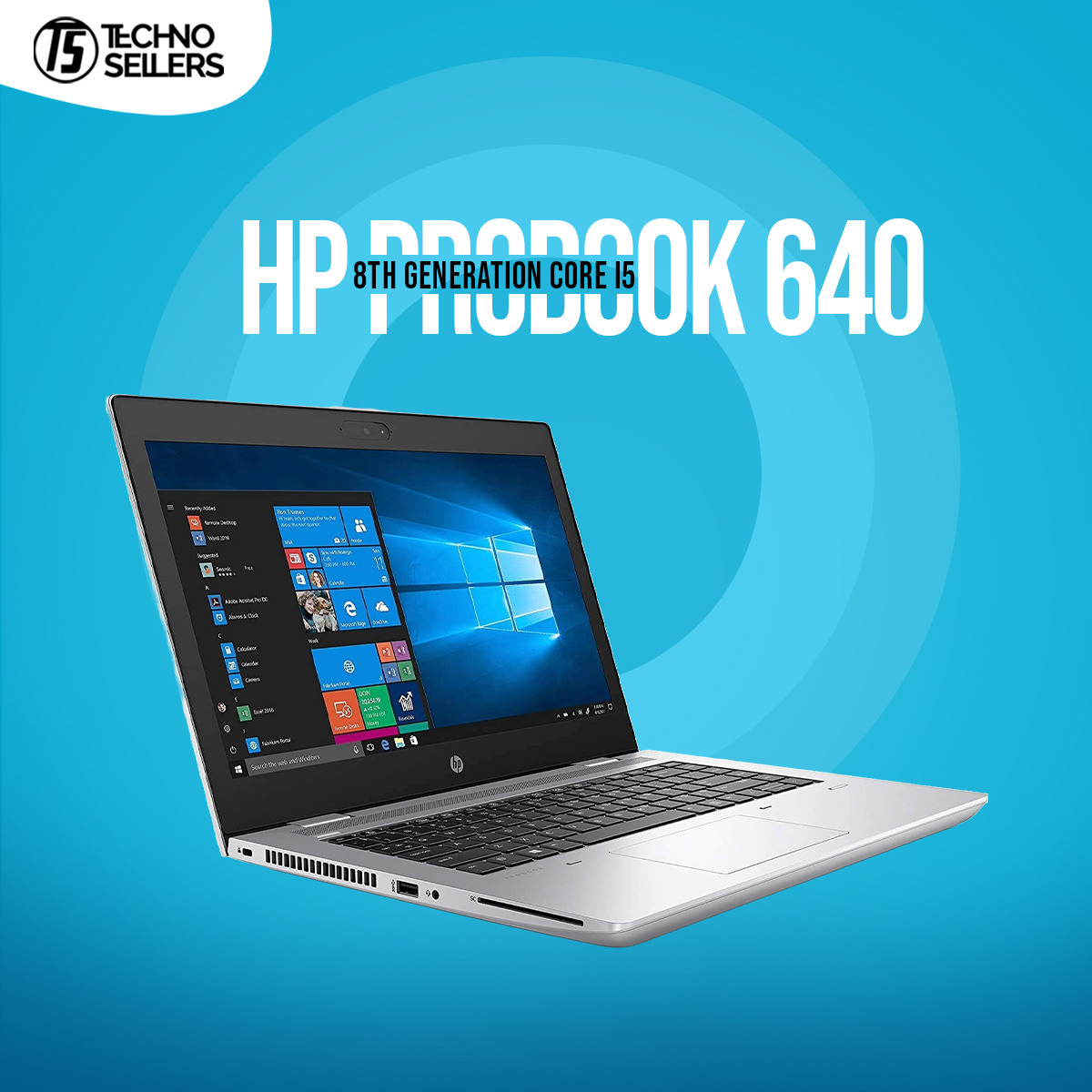 HP Probook 640 G4 | I5 8th Gen | 8GB RAM | 256GB SSD
