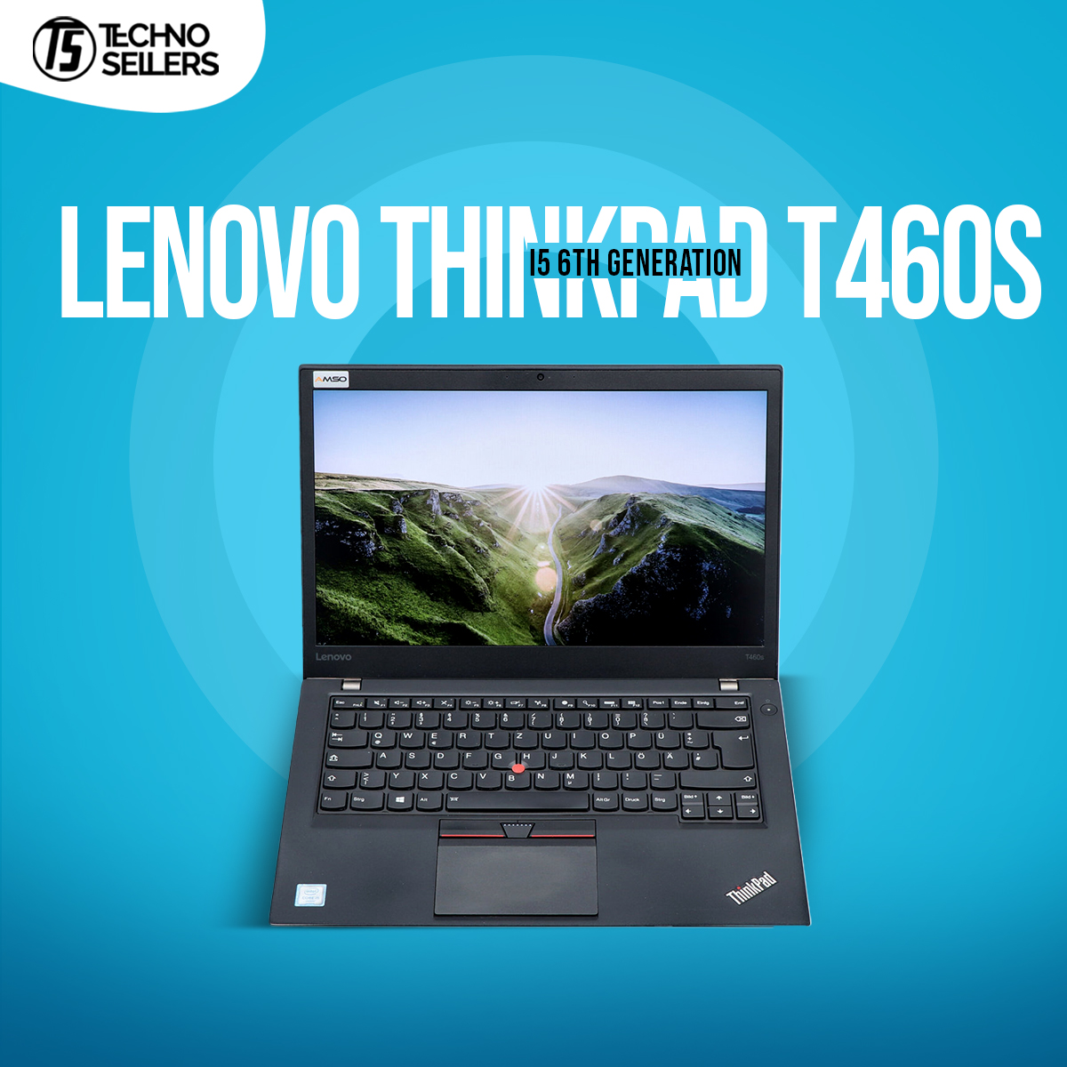 Lenovo Thinkpad T460S | I5 6th Gen  8GB RAM | 256GB SSD