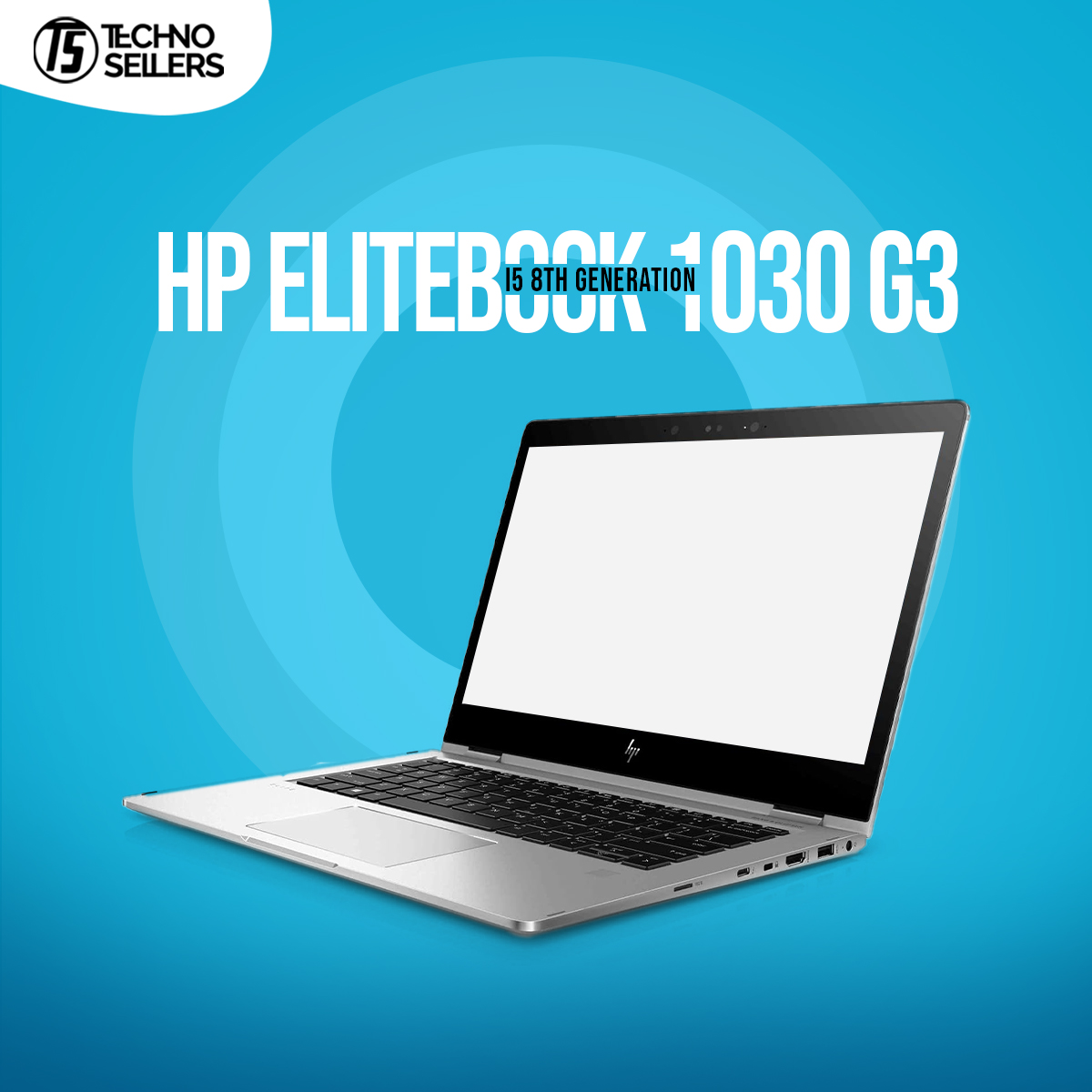 Hp Elitebook 1030 G3 | Touch Screen 360 Rotation | I5 8th Gen | 8GB RAM | 256GB SSD 