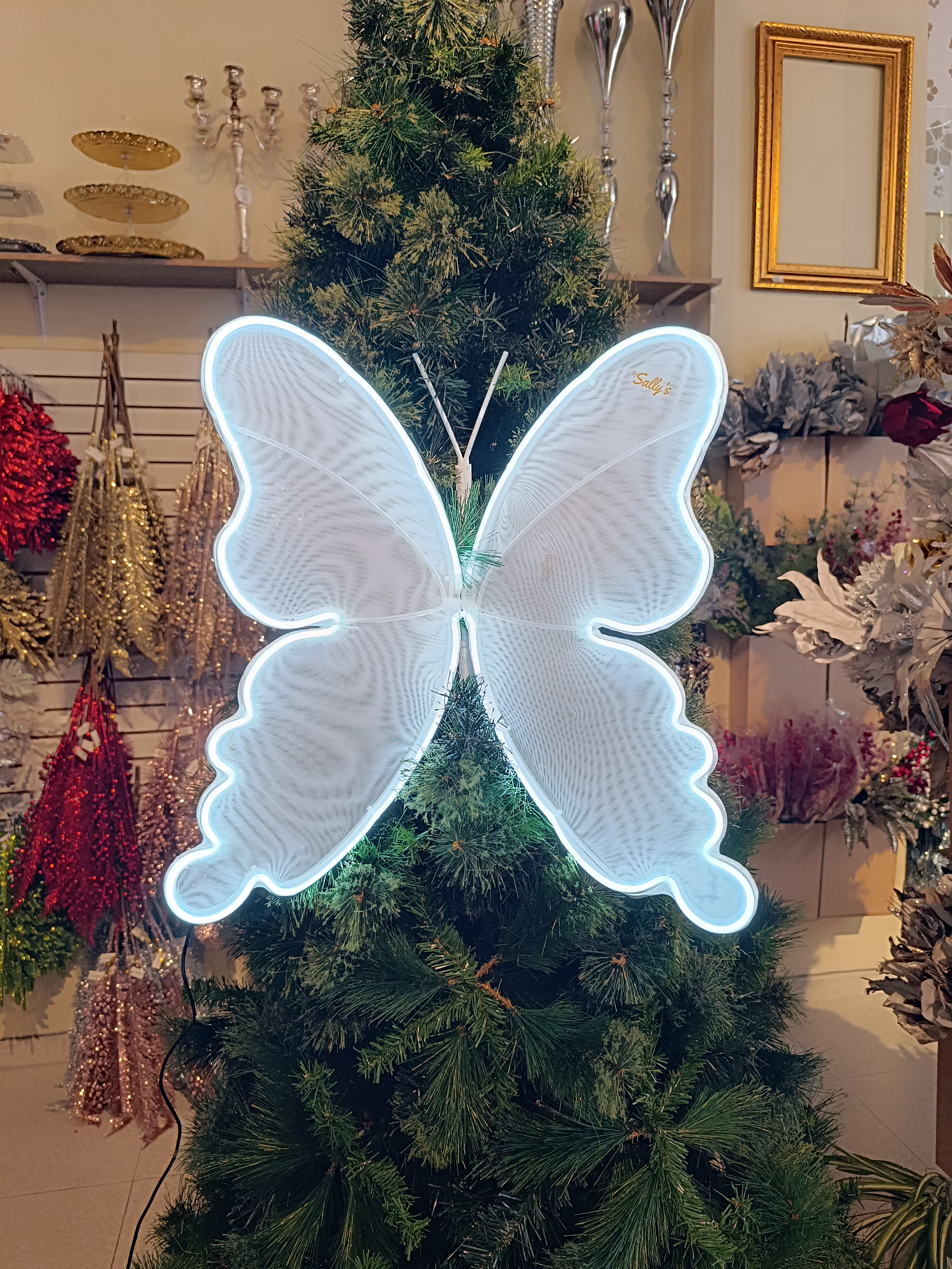 MARIPOSAS CON LUZ 50CM