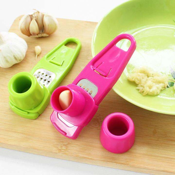 Handheld Garlic Grater & Slicer Set