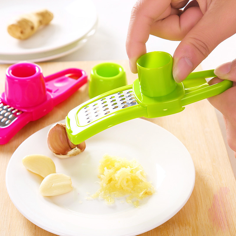 Handheld Garlic Grater & Slicer Set