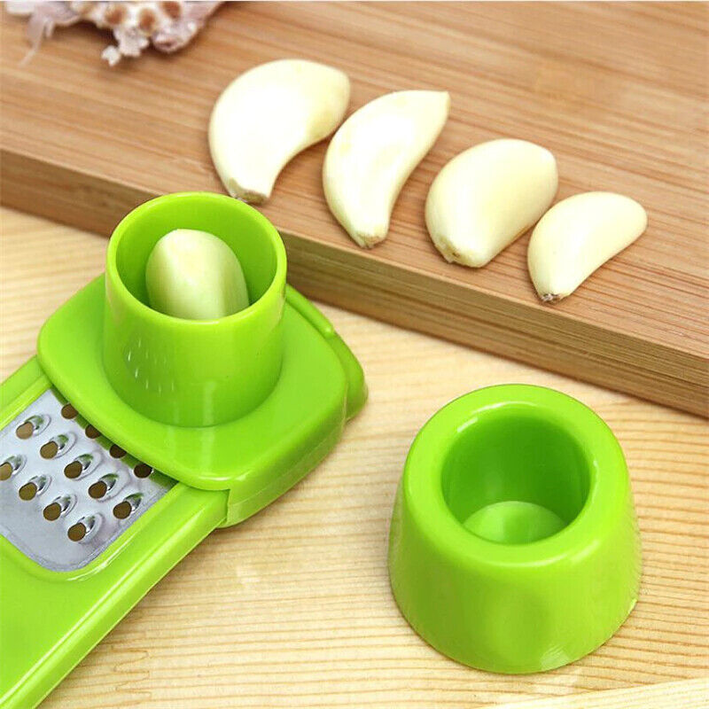 Handheld Garlic Grater & Slicer Set