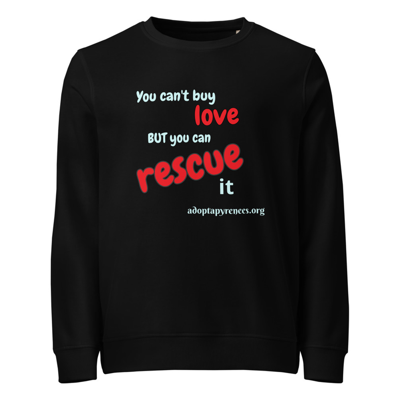 Unisex organic sweatshirt