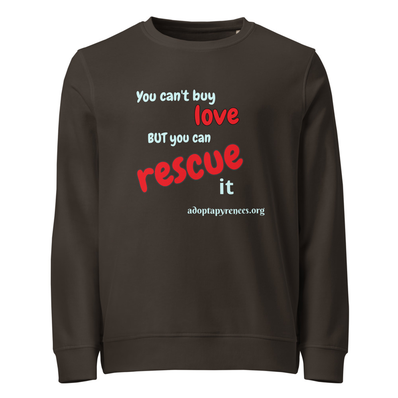 Unisex organic sweatshirt