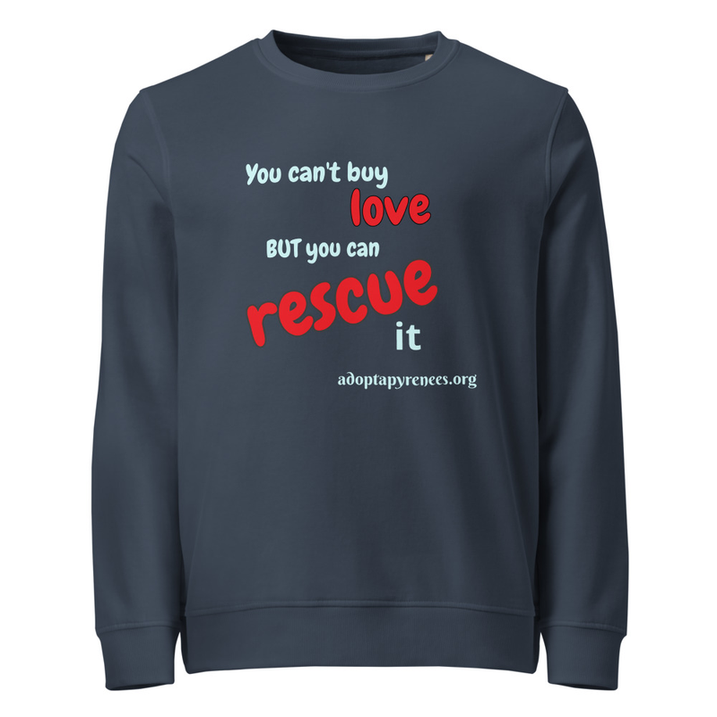 Unisex organic sweatshirt