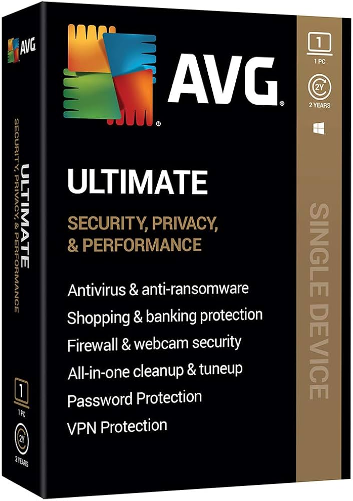AVG Ultimate 1 Year Licence Key All In One Solution