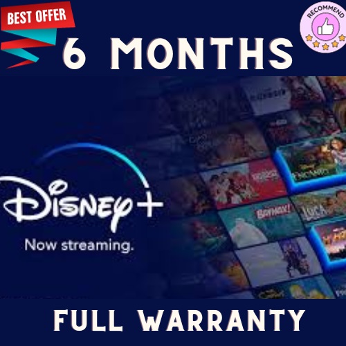 Disney Plus 6 Months Subscription (Not Hotstar)