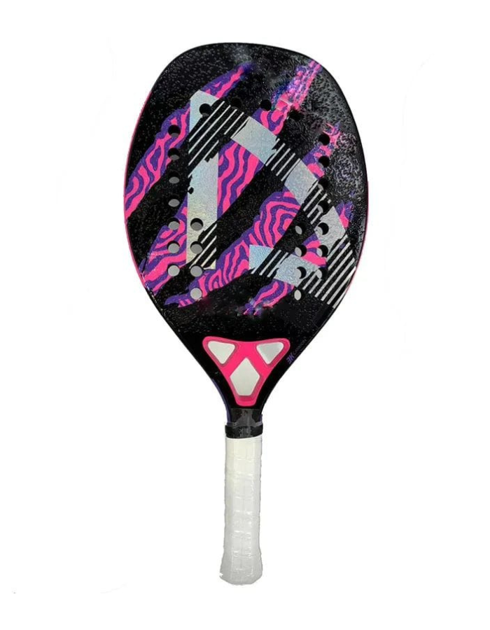 Shark Predator 2022 Raquete Beach Tennis Andre Baran Collection Cor Rosa