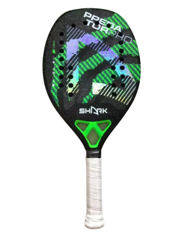 Shark Predator 2022 Raquete Beach Tennis Andre Baran Collection Cor Verde