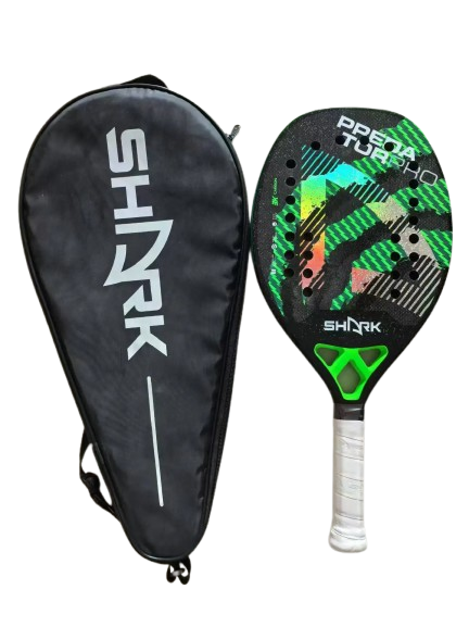 Shark Predator 2022 Raquete Beach Tennis Andre Baran Collection Cor Verde