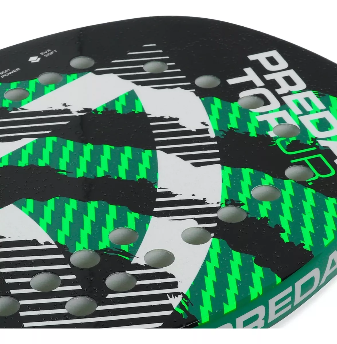 Raquete Beach Tennis Shark Predator 2024 Jr - Verde - INFANTIL