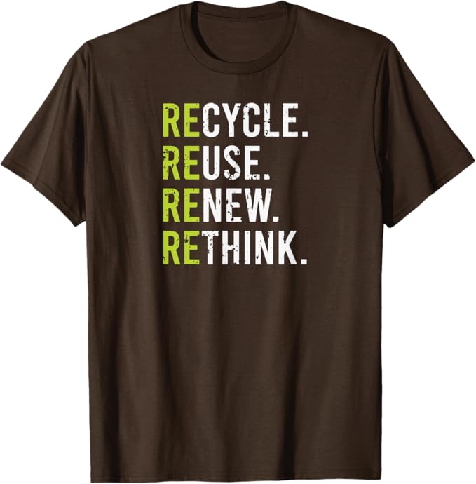 RE- Cycle, Use, New, Think