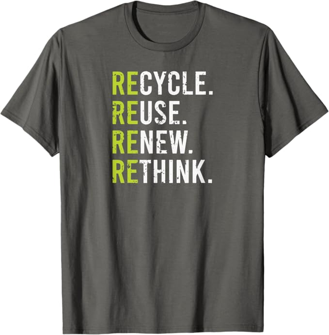 RE- Cycle, Use, New, Think