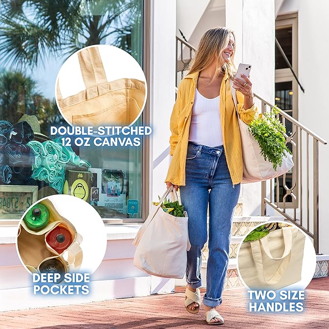 Grocery Shopping Bags (3 Piece Set)